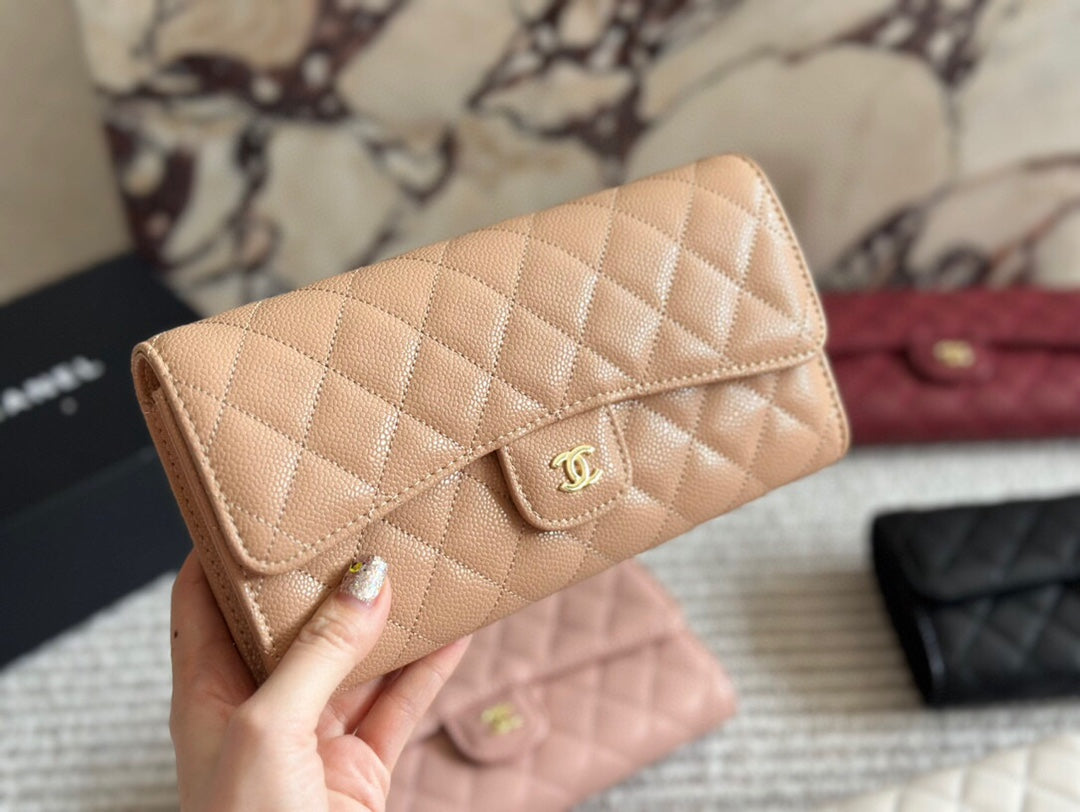 Cc new arrival woc caviar leather bag size: 22cm