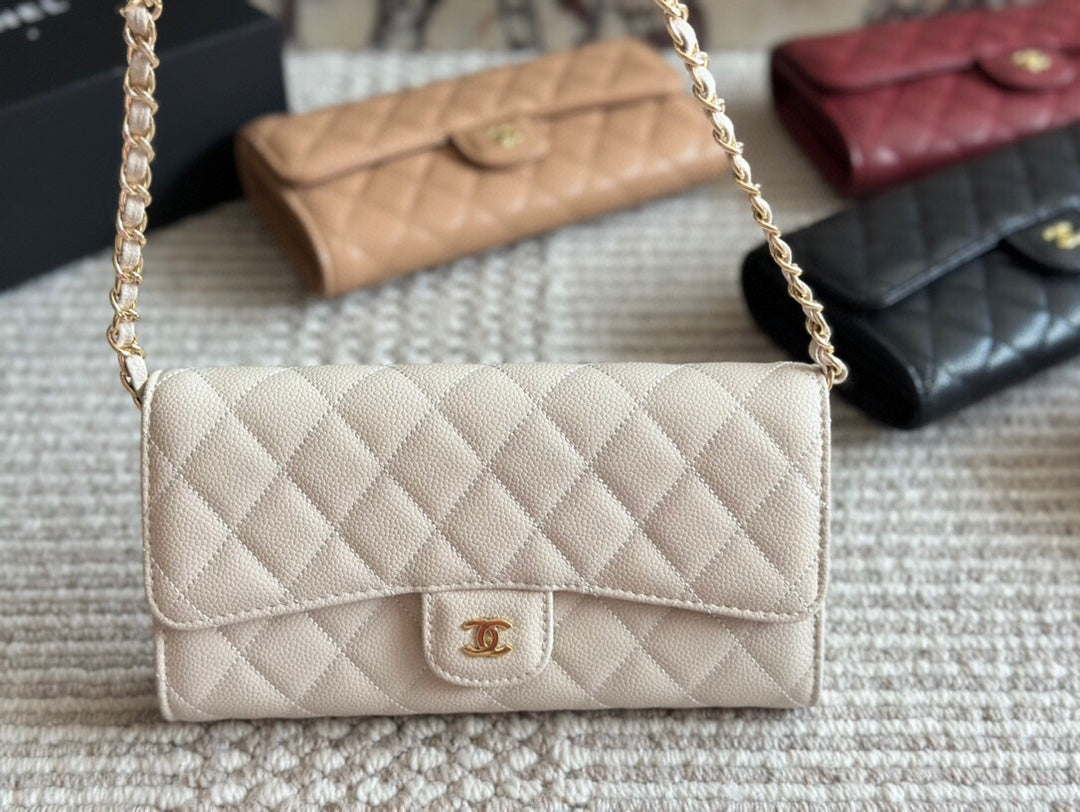 Cc new arrival woc caviar leather bag size: 22cm