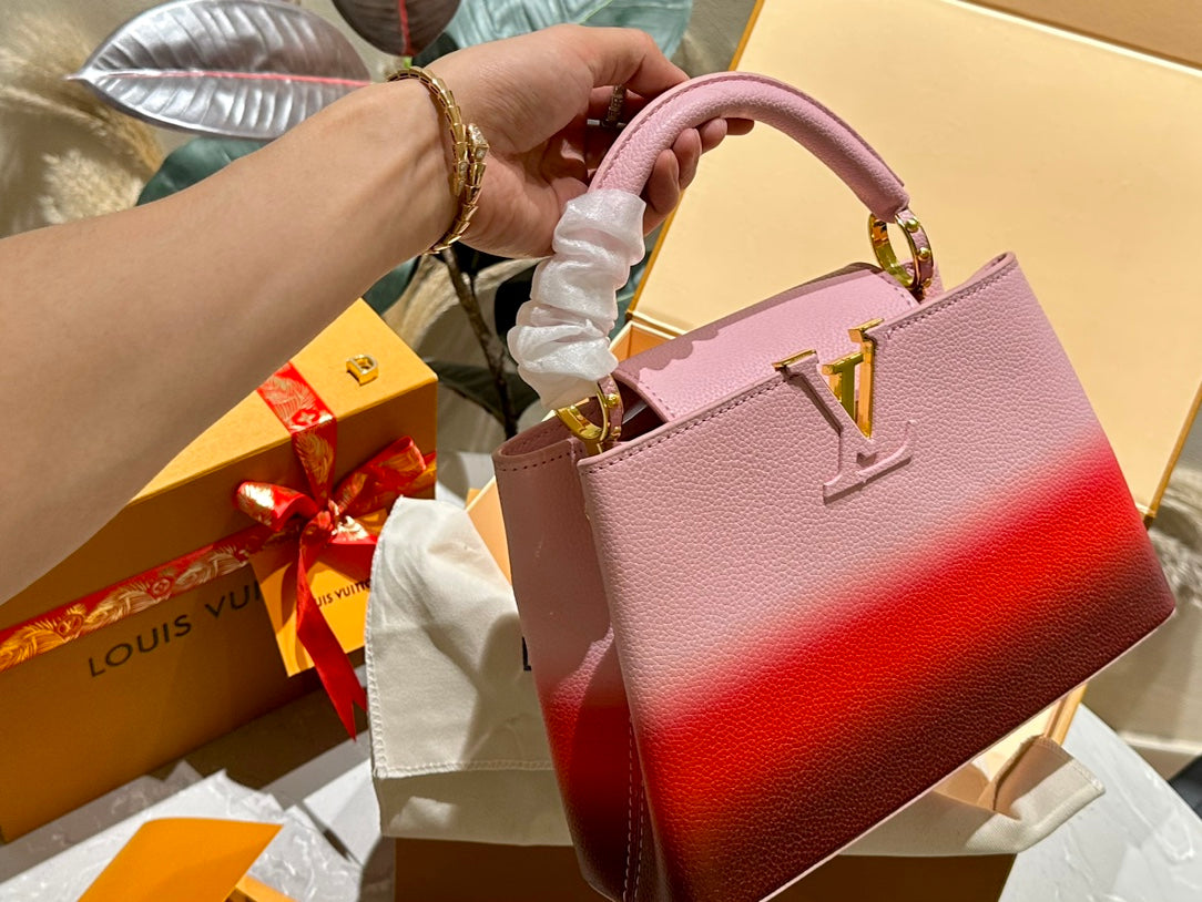 Louis new arrival Capucines bag size: 27cm