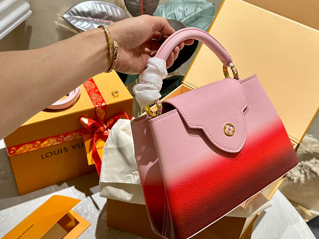 Louis new arrival Capucines bag size: 27cm