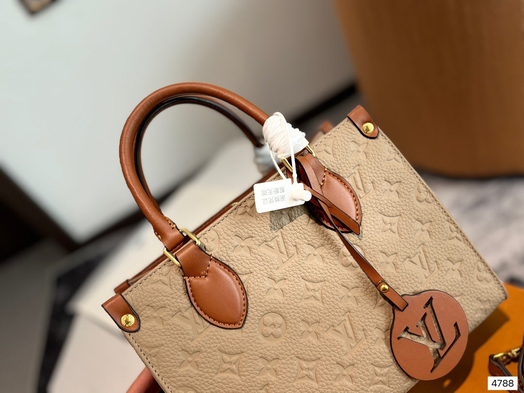 Louis new arrival onthego Monogram Empreinte bag size: 25 cm