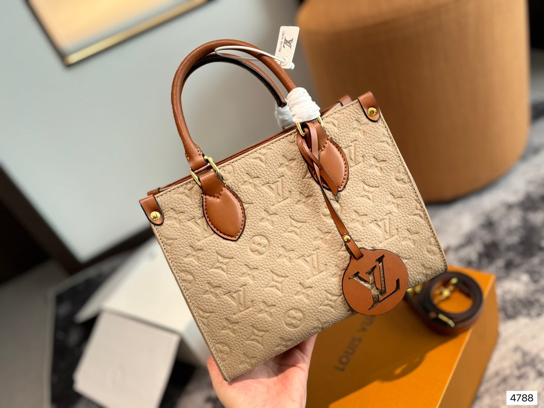 Louis new arrival onthego Monogram Empreinte bag size: 25 cm