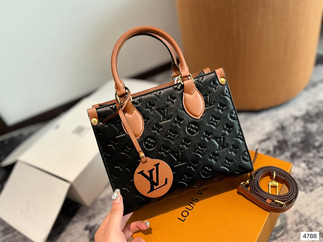 Louis new arrival onthego Monogram Empreinte bag size: 25 cm