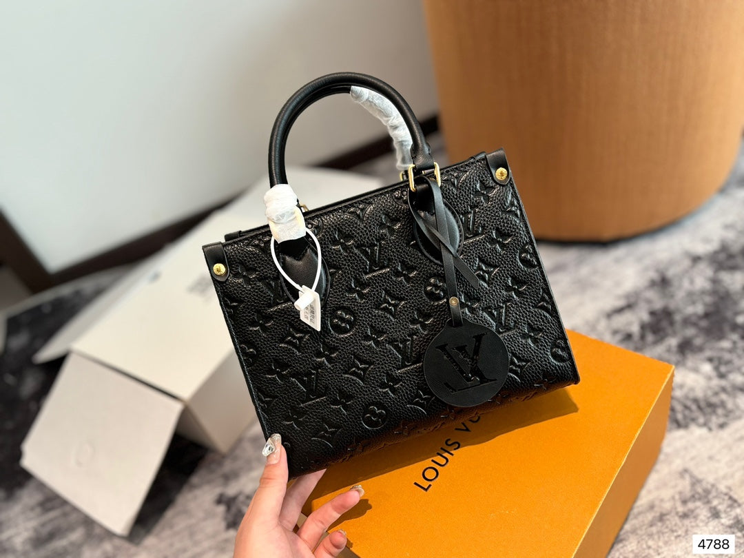 Louis new arrival onthego Monogram Empreinte bag size: 25 cm