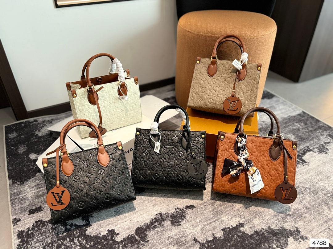 Louis new arrival onthego Monogram Empreinte bag size: 25 cm