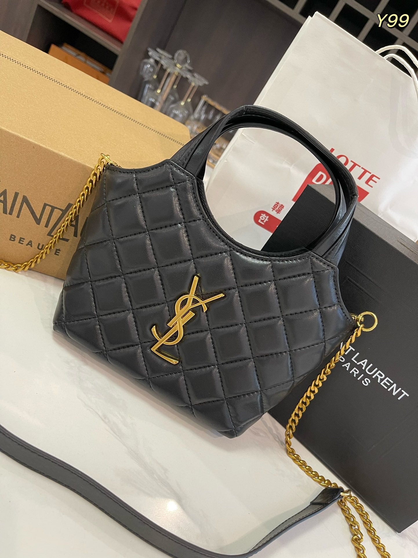 Y LCARE new arrival tote bag size：17*13cm