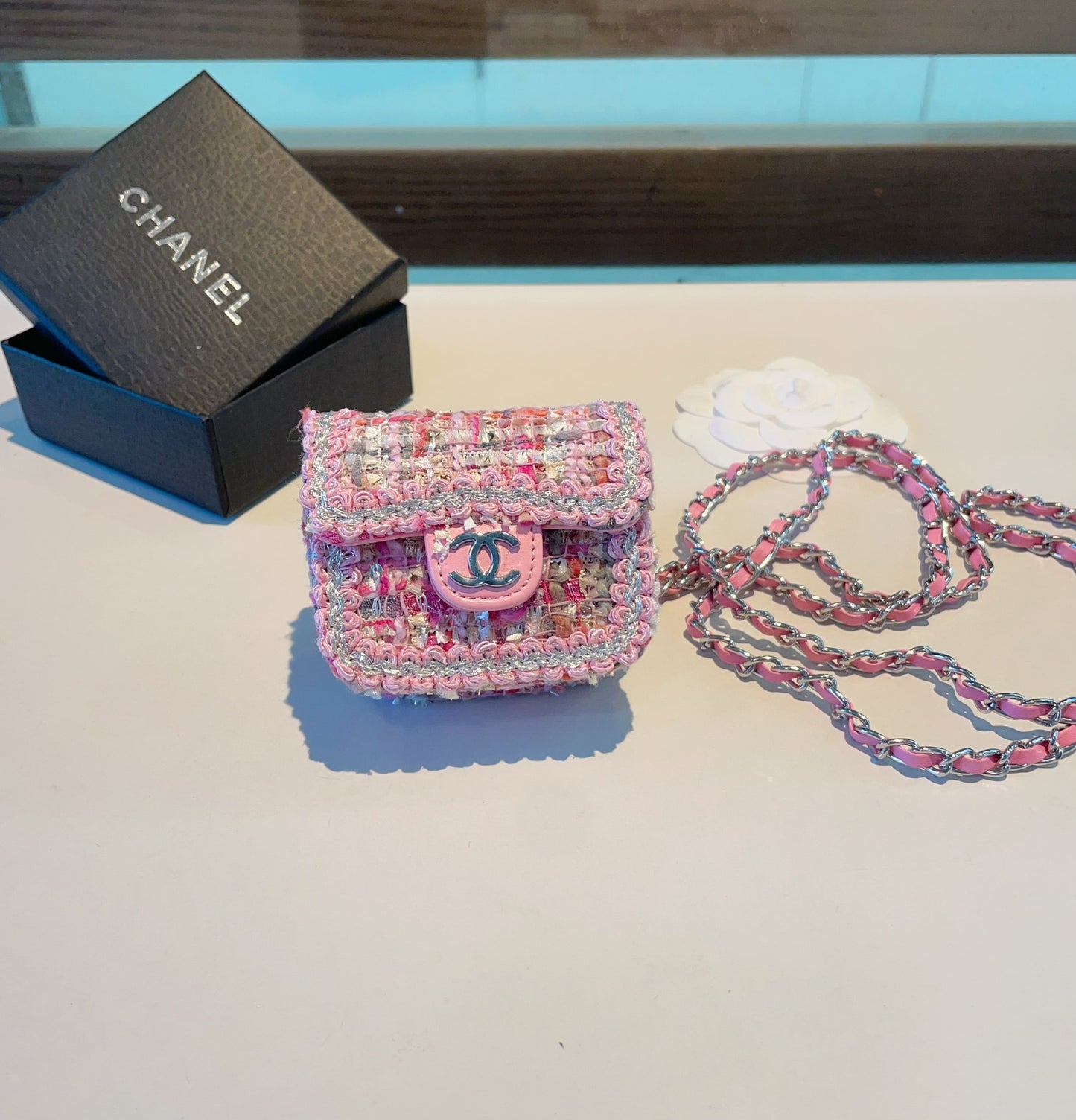 Cc nw arrival mini key chain purse