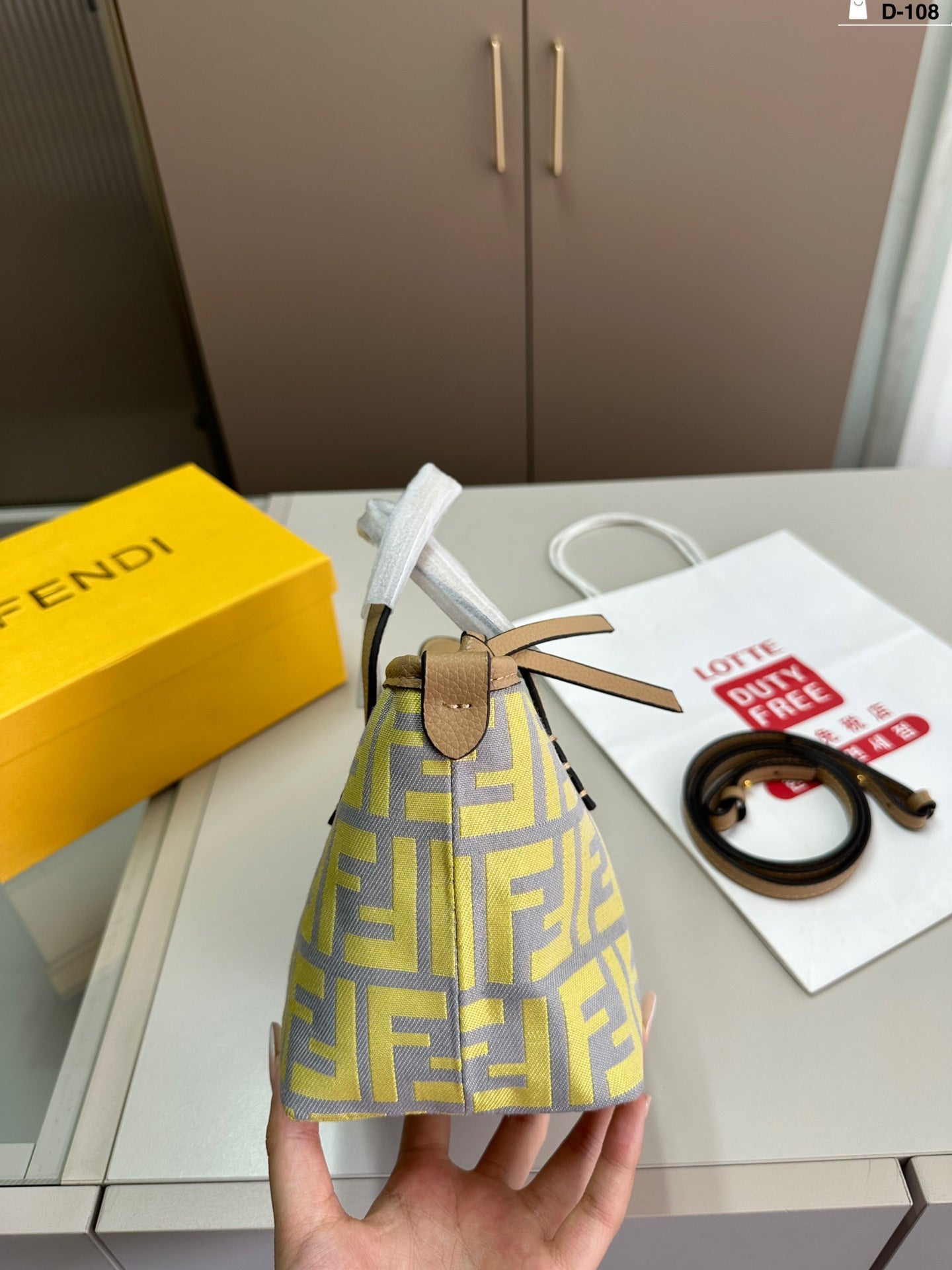 FEN Origami new arrival tote bag size:18*11*15 cm