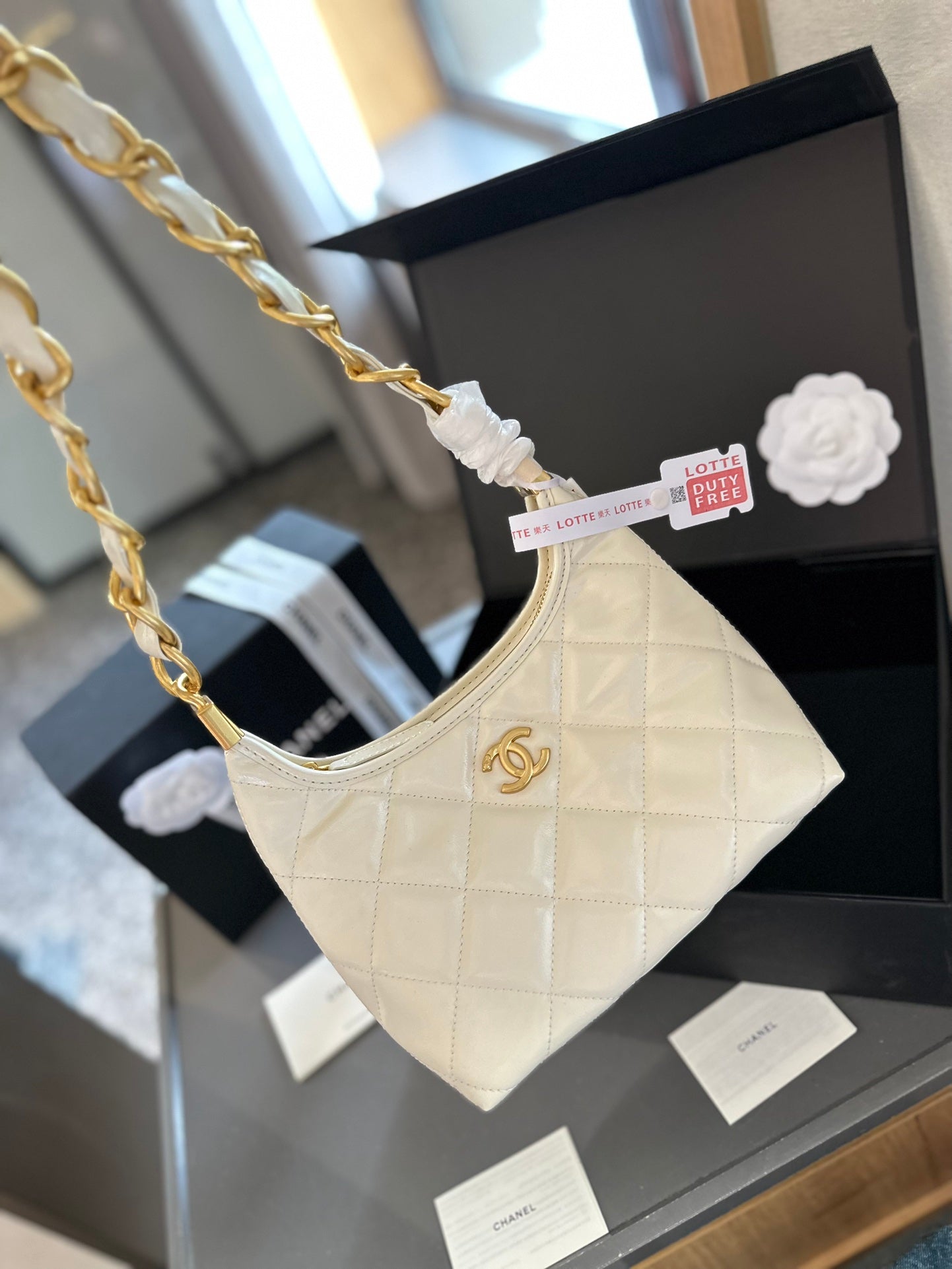 Cc new arrival 24 hobo bag size: 22cm