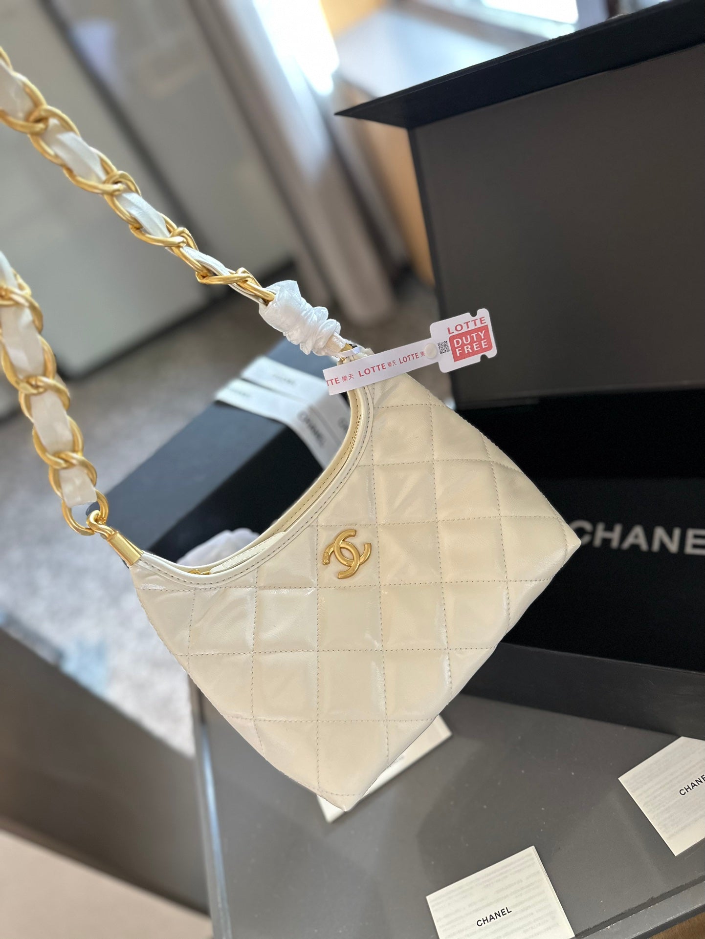 Cc new arrival 24 hobo bag size: 22cm