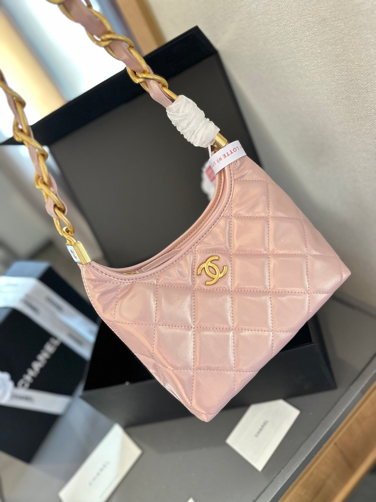 Cc new arrival 24 hobo bag size: 22cm