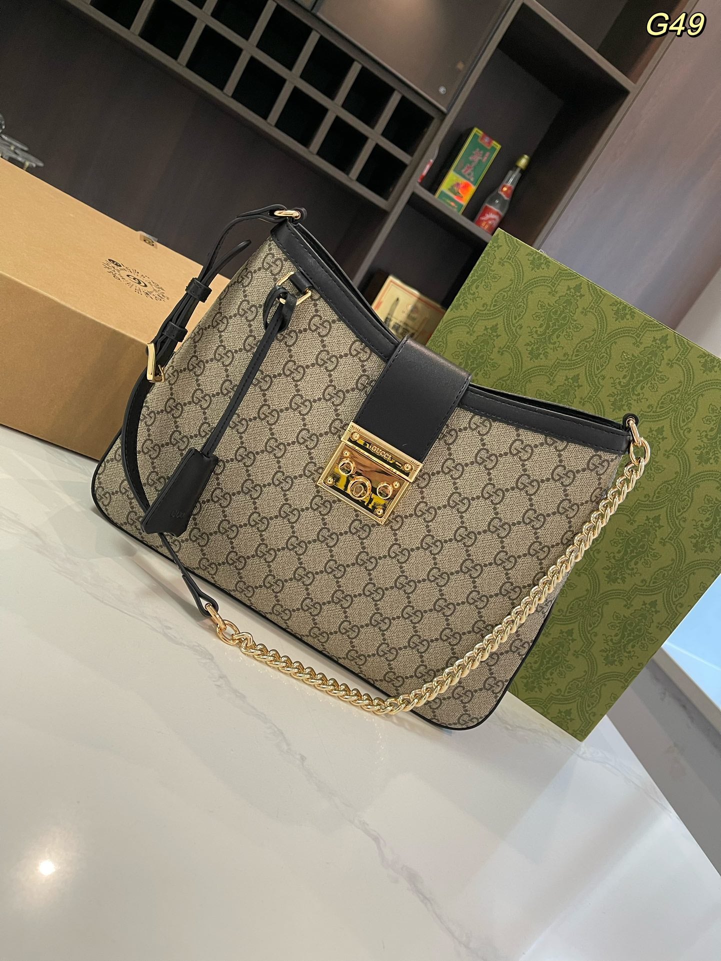 GG Padlock new arrival bag size: 31*22cm