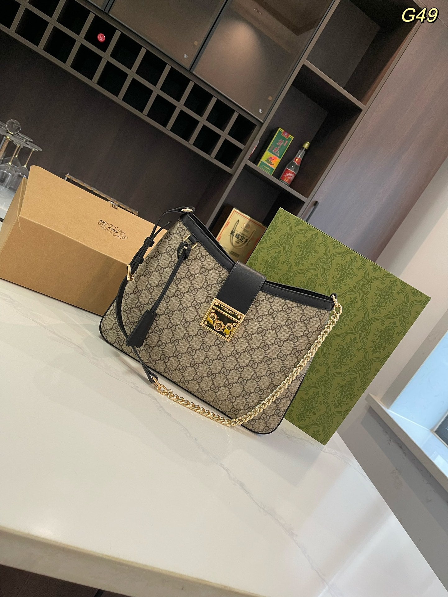 GG Padlock new arrival bag size: 31*22cm