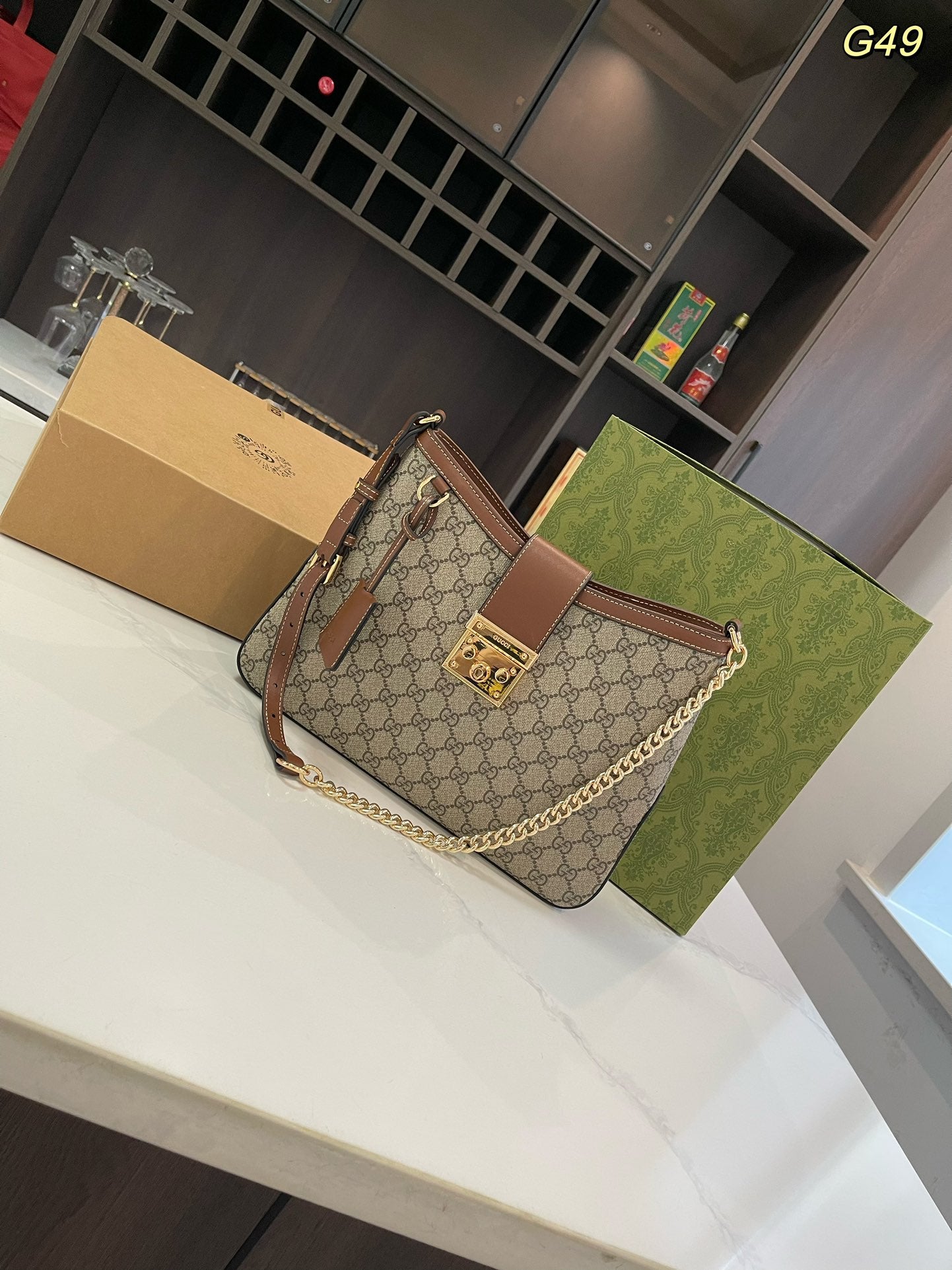 GG Padlock new arrival bag size: 31*22cm