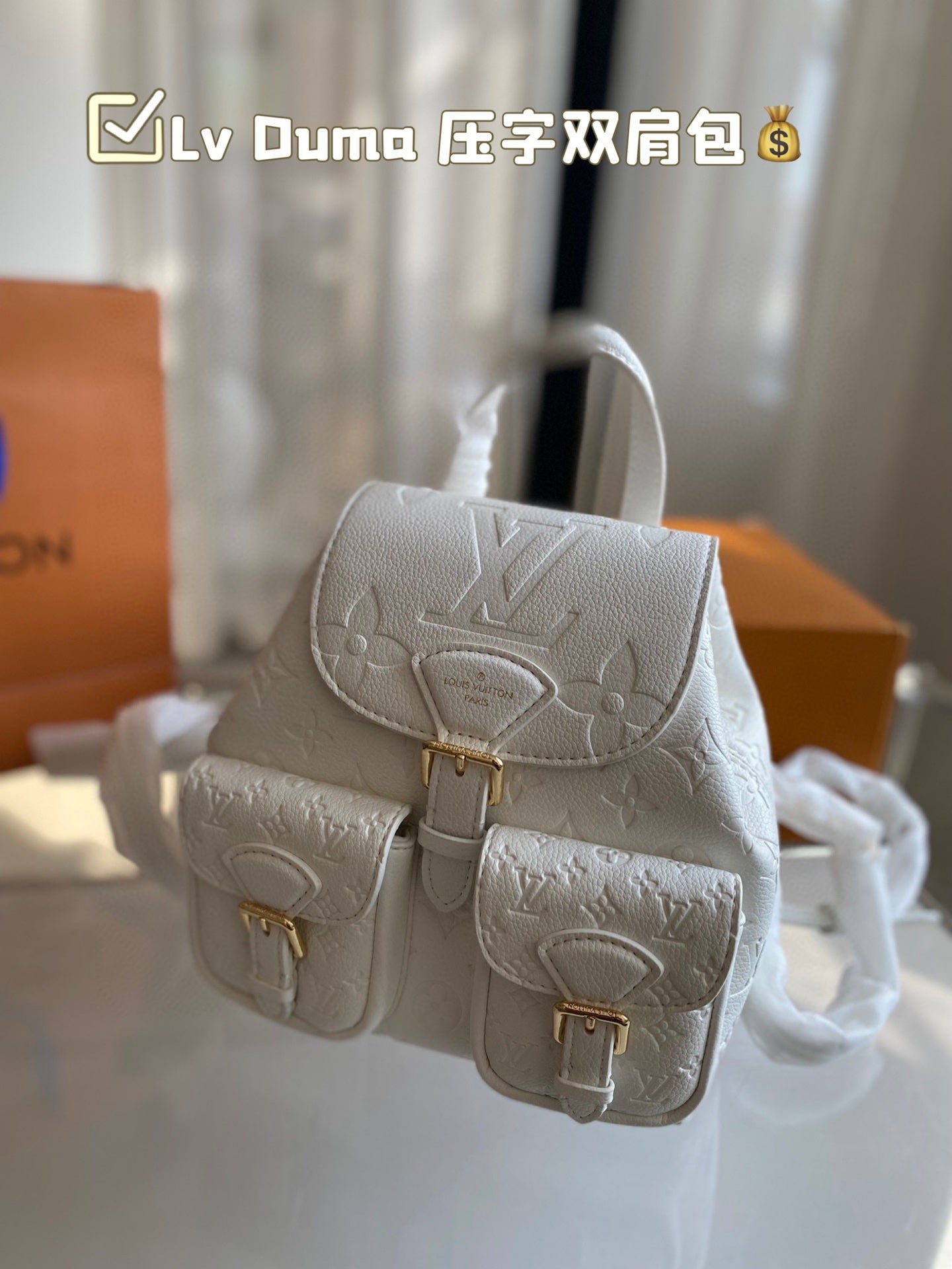 Louis Duma Excursion backpack bag small size：19*22 cm