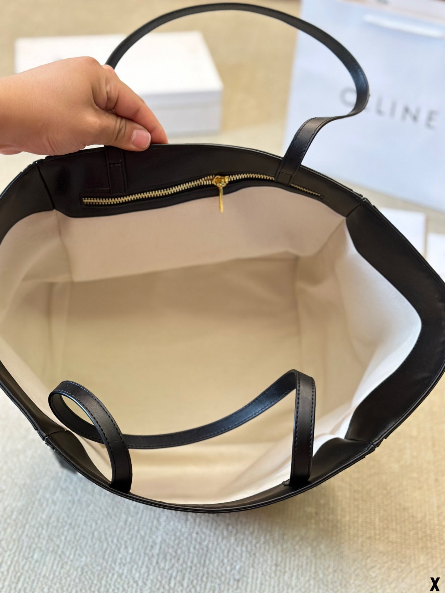 Ce new arrival tote bag size: 30 * 30cm