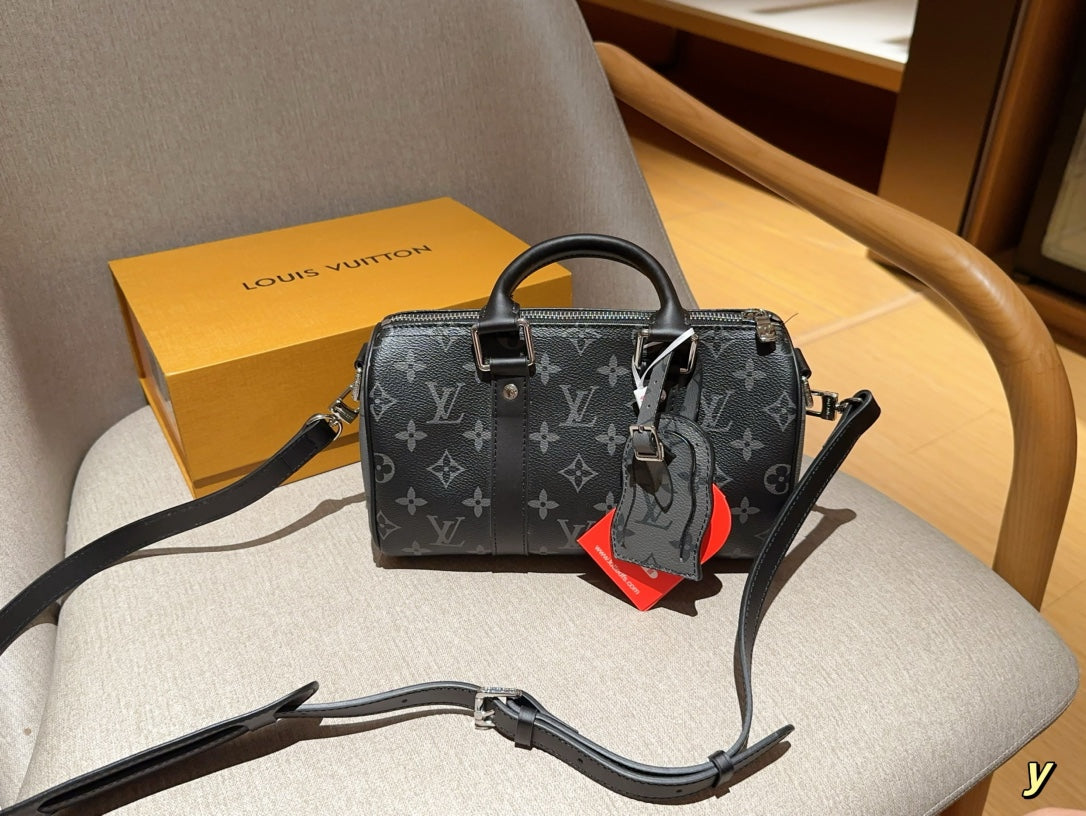 Louis keepall25 men and women bag size: 25×15×11 cm