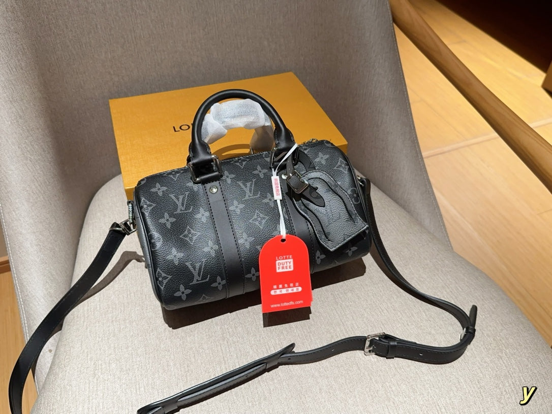 Louis keepall25 men and women bag size: 25×15×11 cm