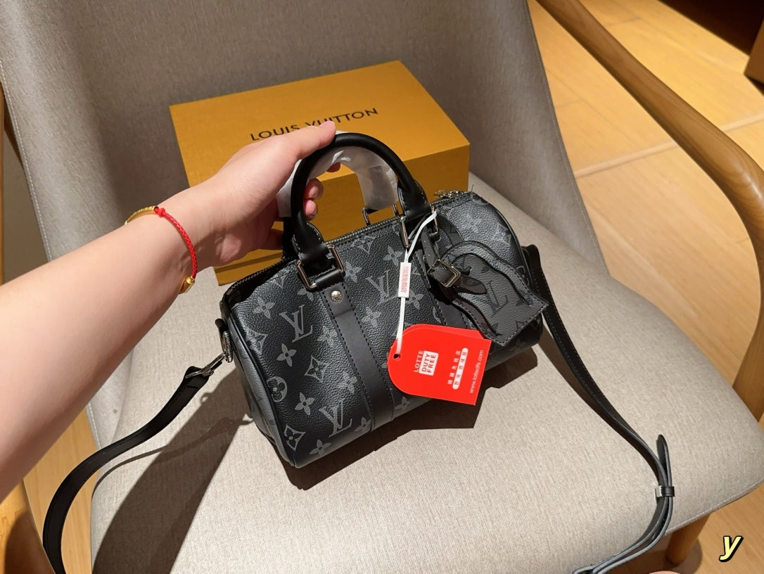 Louis keepall25 men and women bag size: 25×15×11 cm