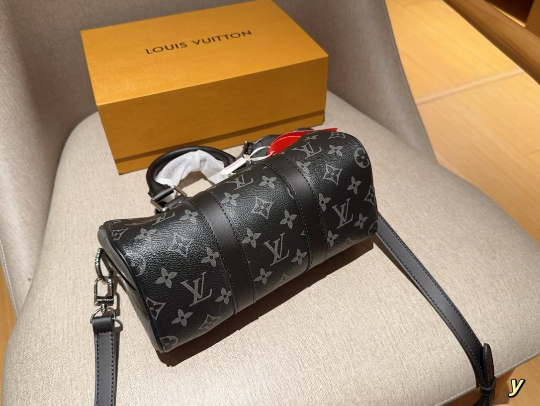 Louis keepall25 men and women bag size: 25×15×11 cm