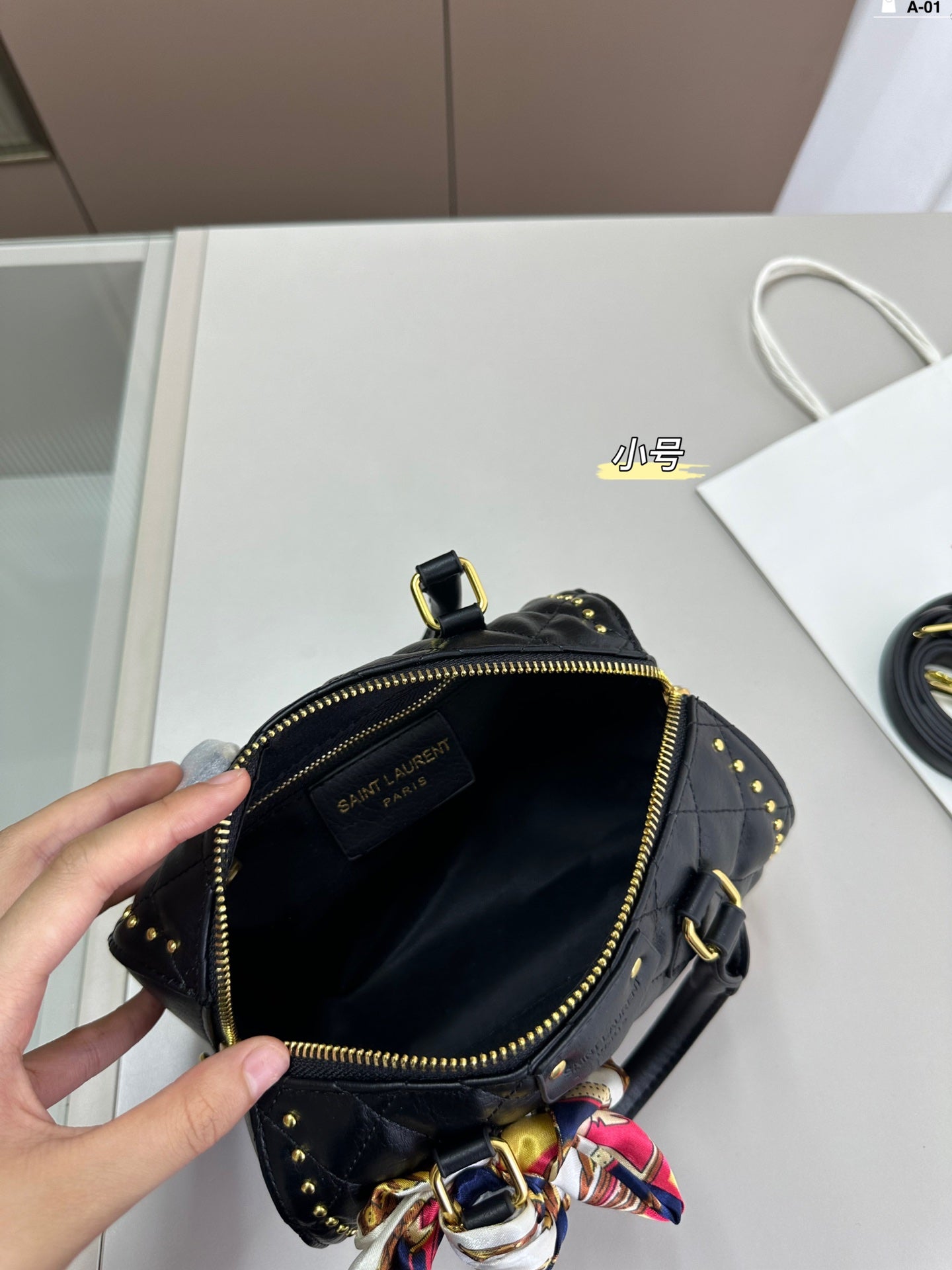 Y new arrival boston bag size: 20×13 cm