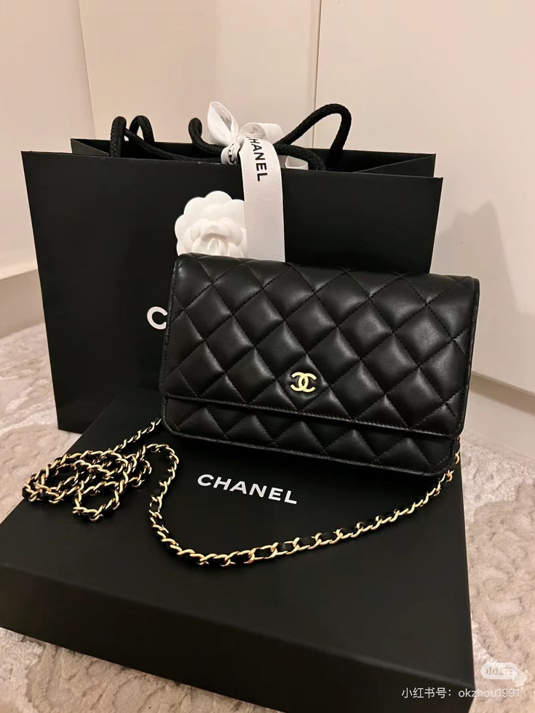 Cc new arrival woc leather bag size: 20*13cm