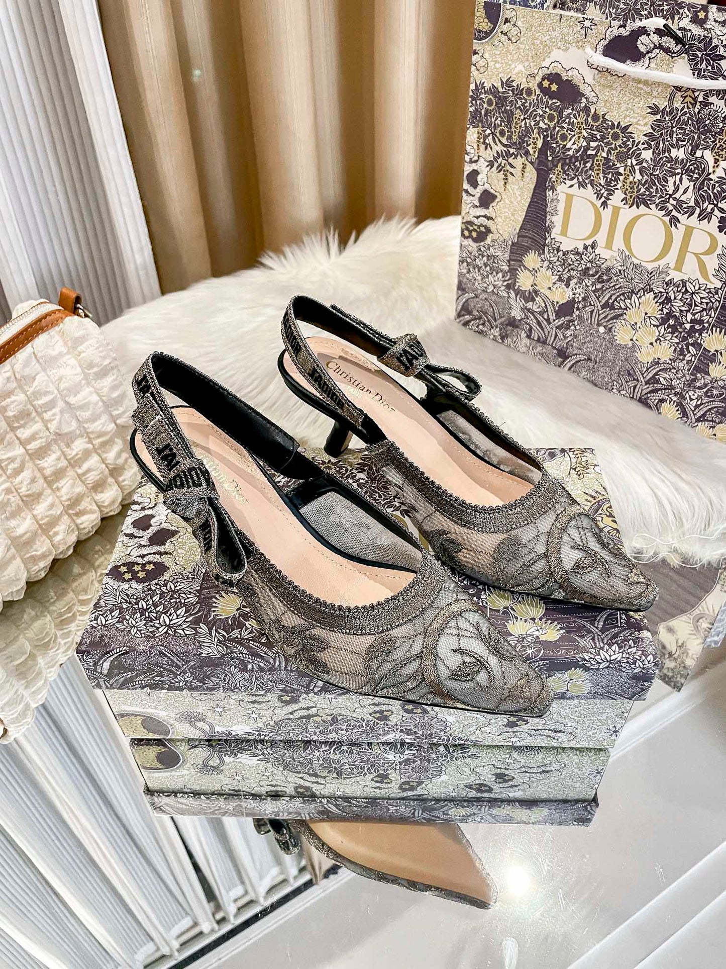 D J'ADIOR new arrival women shoes heels 6.5 cm