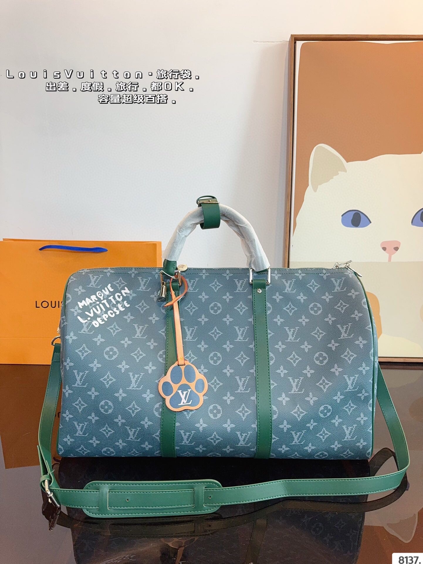 Louis new arrival keepall bag size: 50*23*29 cm