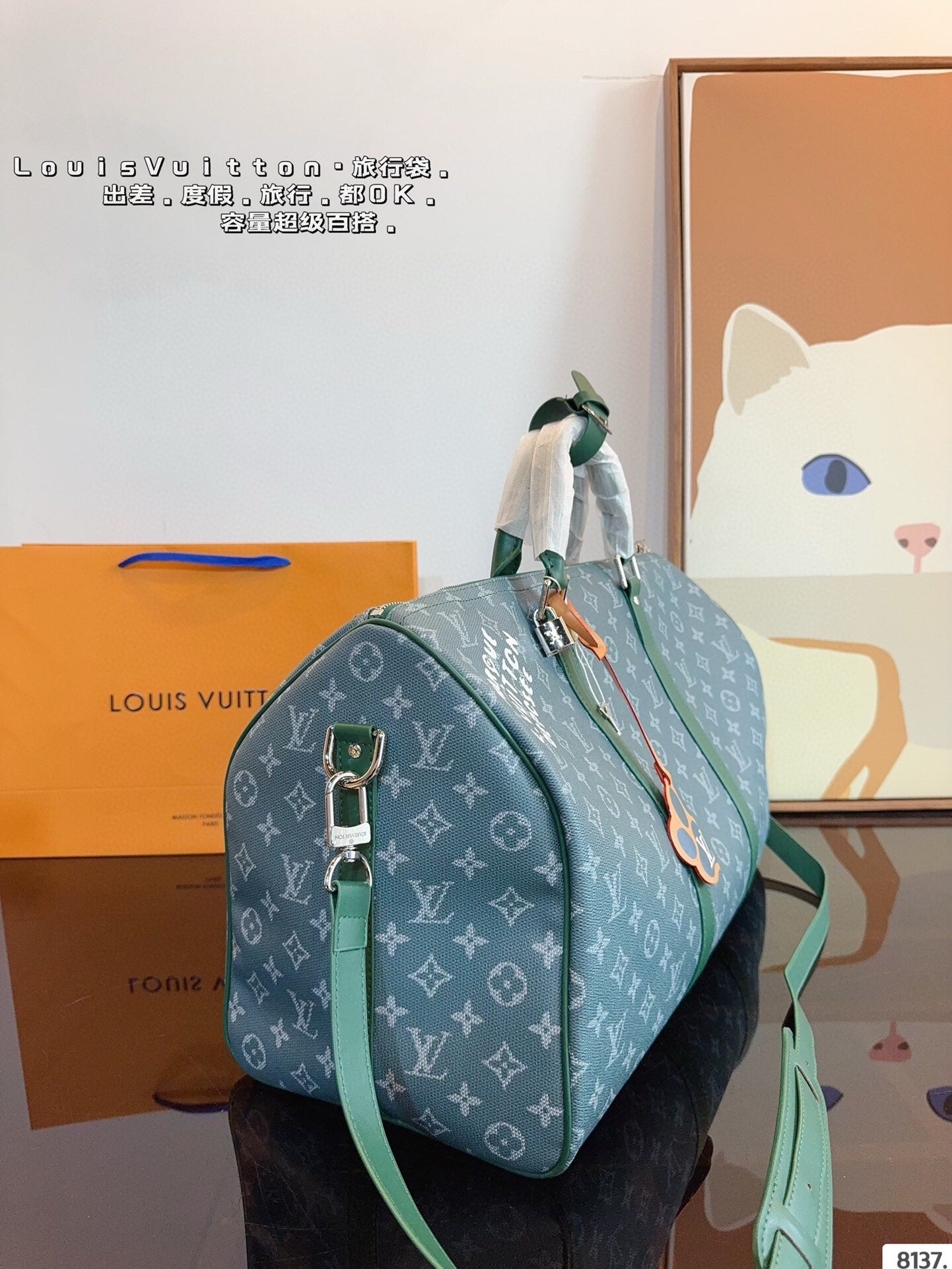 Louis new arrival keepall bag size: 50*23*29 cm