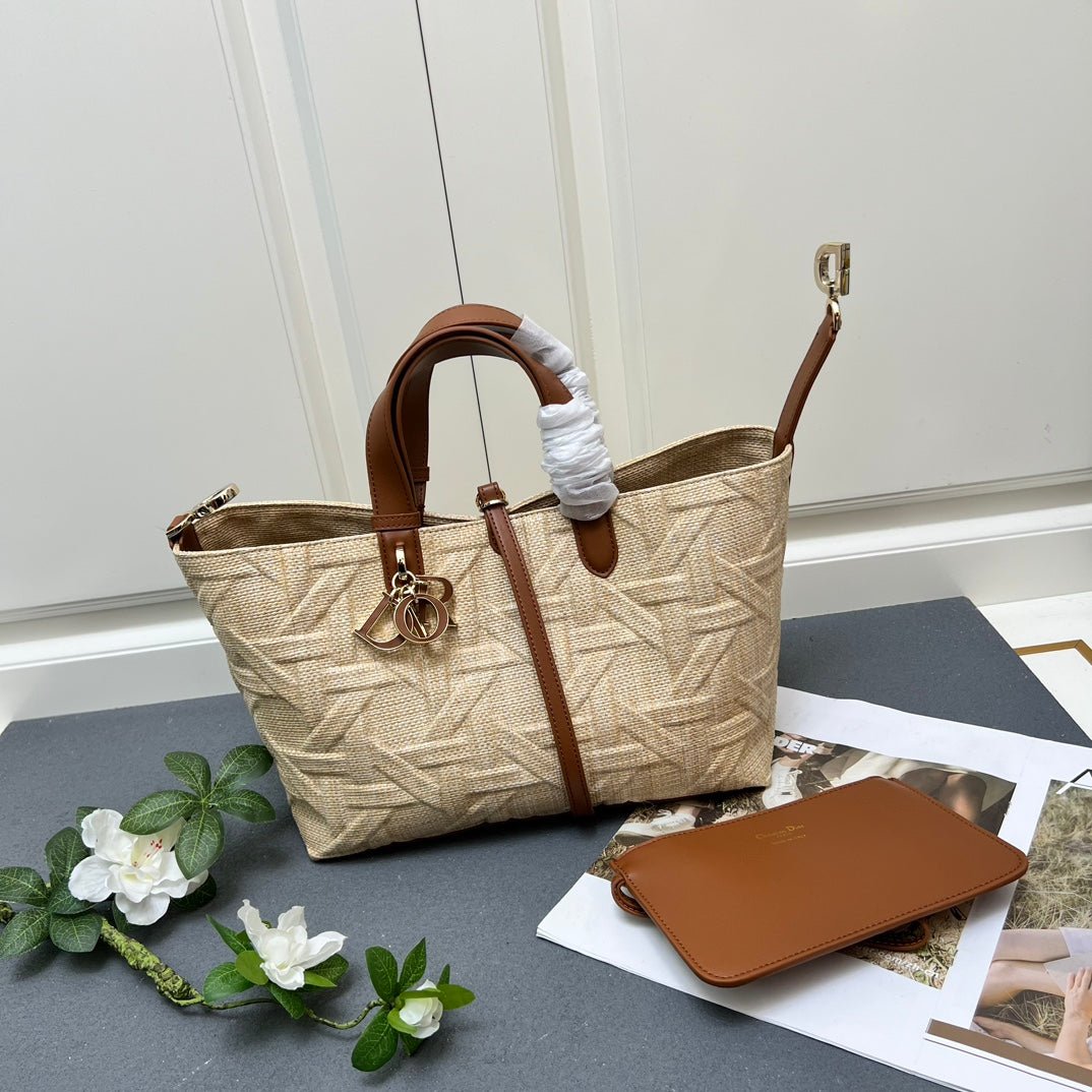 D new arrival groove tote bag size:  29*19*21 cm