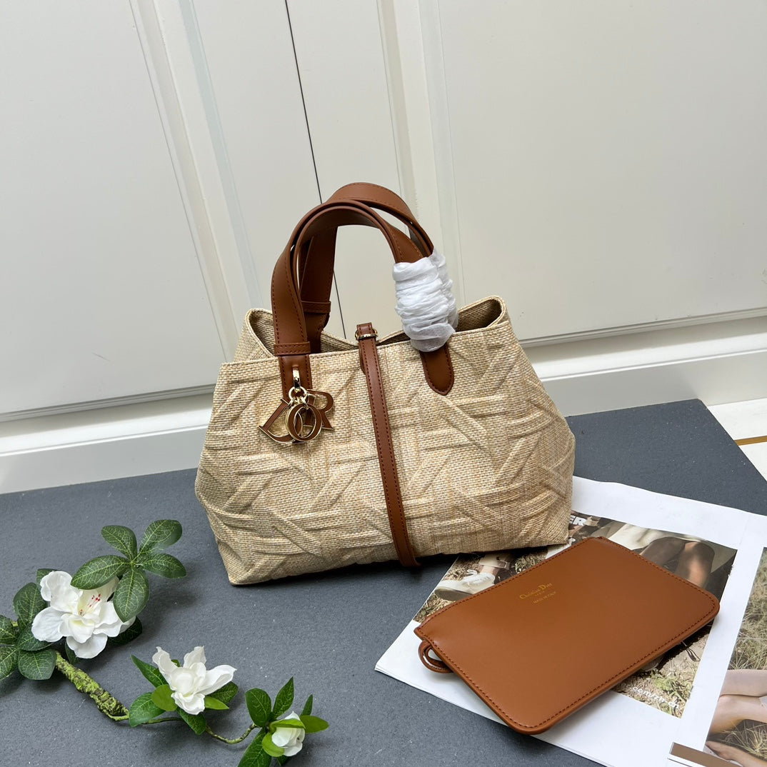 D new arrival groove tote bag size:  29*19*21 cm