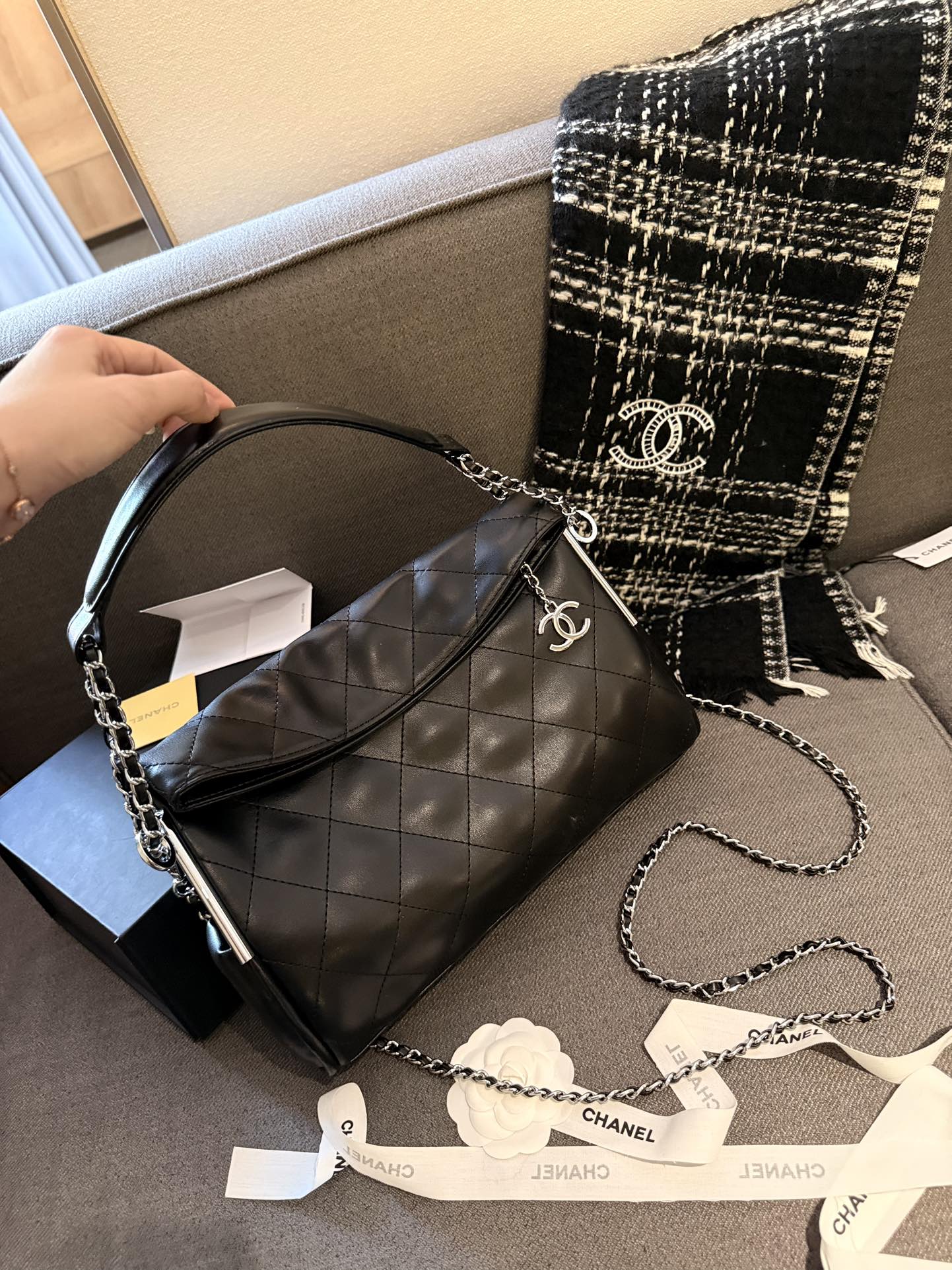 Cc new arrival hobo bag size: 30 cm