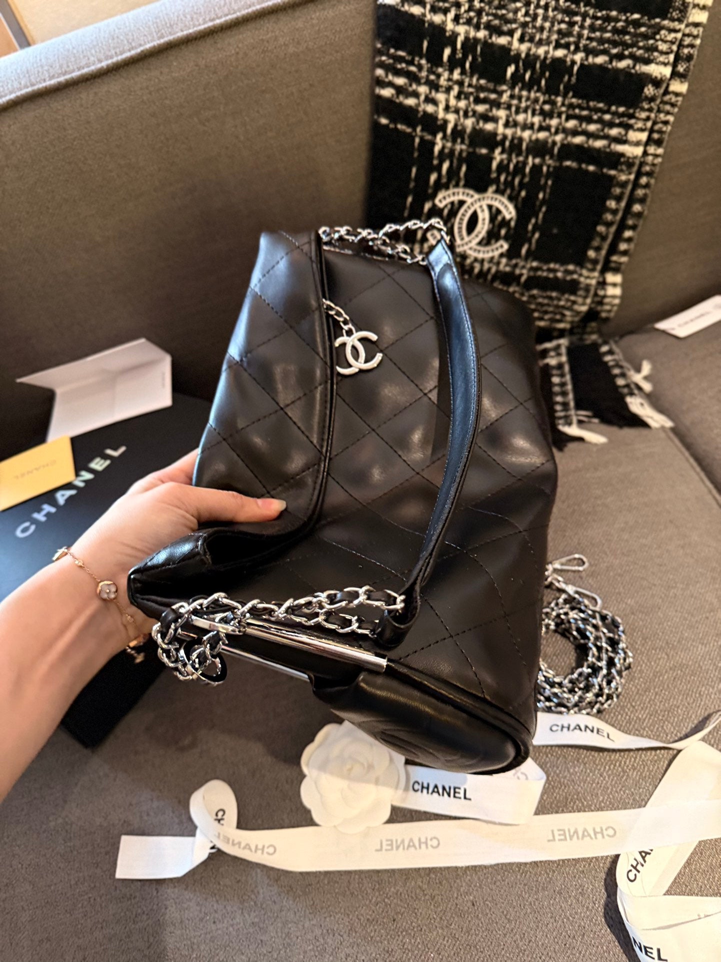 Cc new arrival hobo bag size: 30 cm