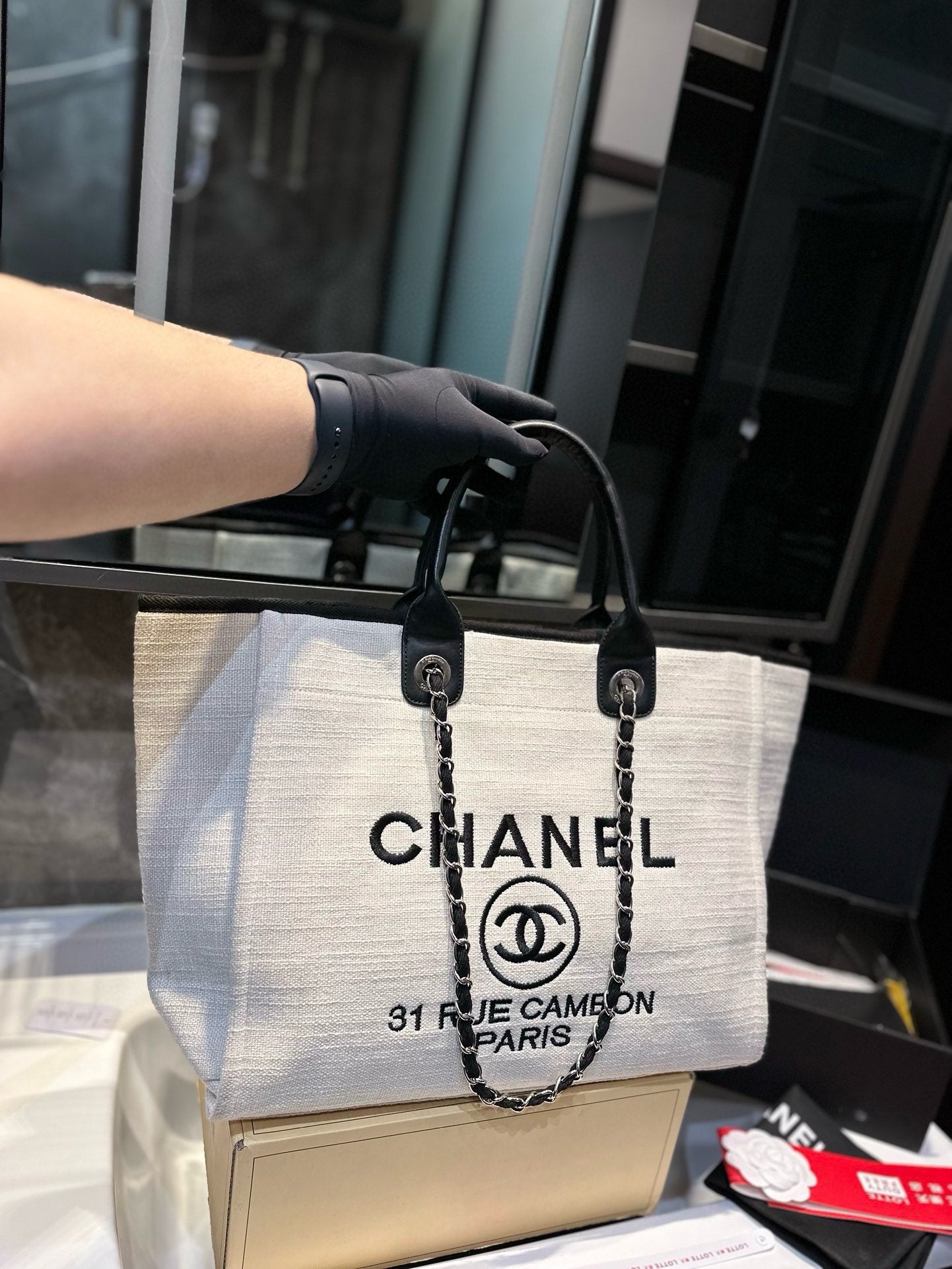 CC new arrival tote bag size: 38*30 cm