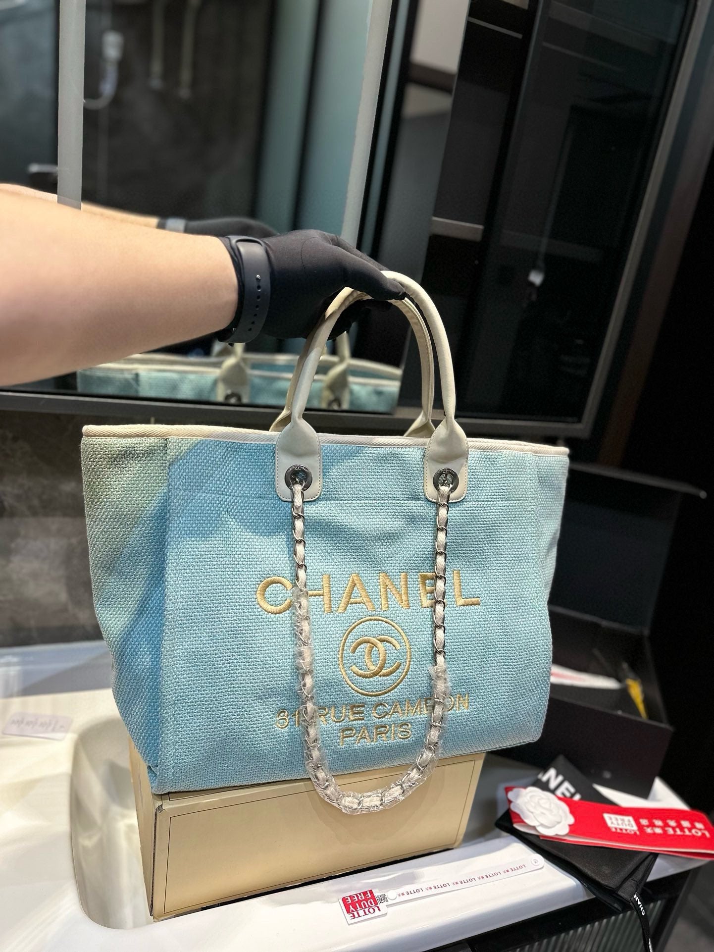 CC new arrival tote bag size: 38*30 cm