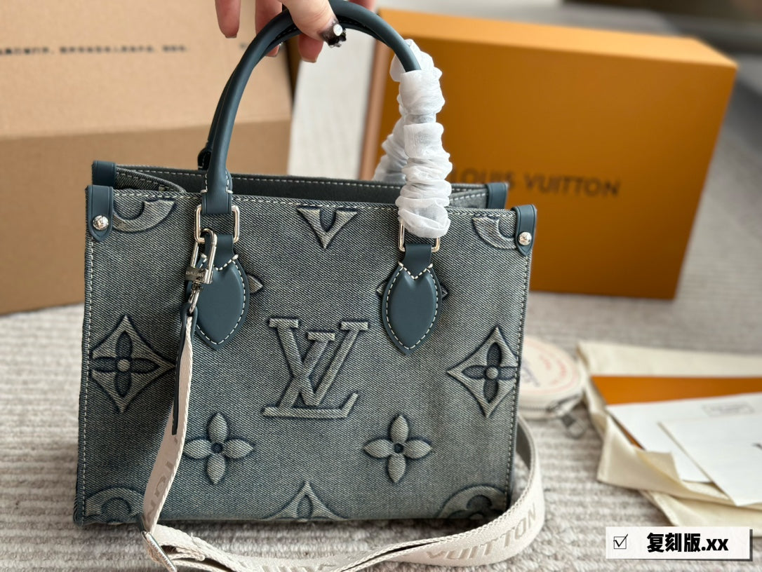 Louis new arrival onthego tote bag size:25*19cm