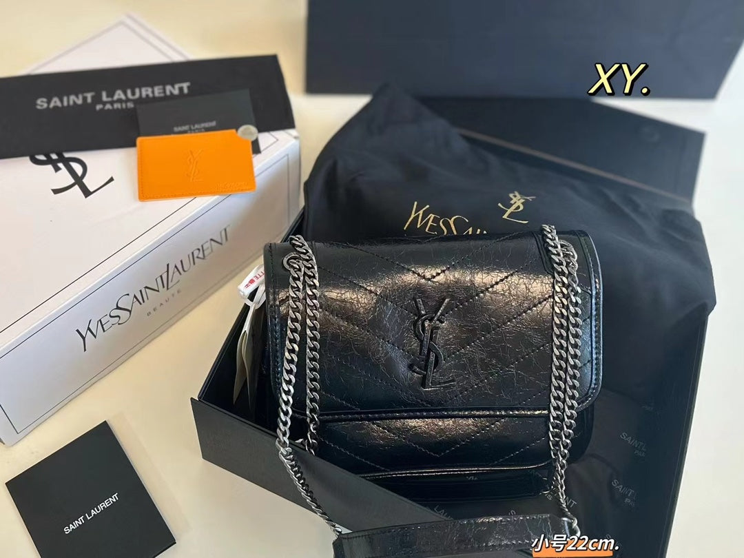 Y new arrival niki chain bag small size: 22*18 cm