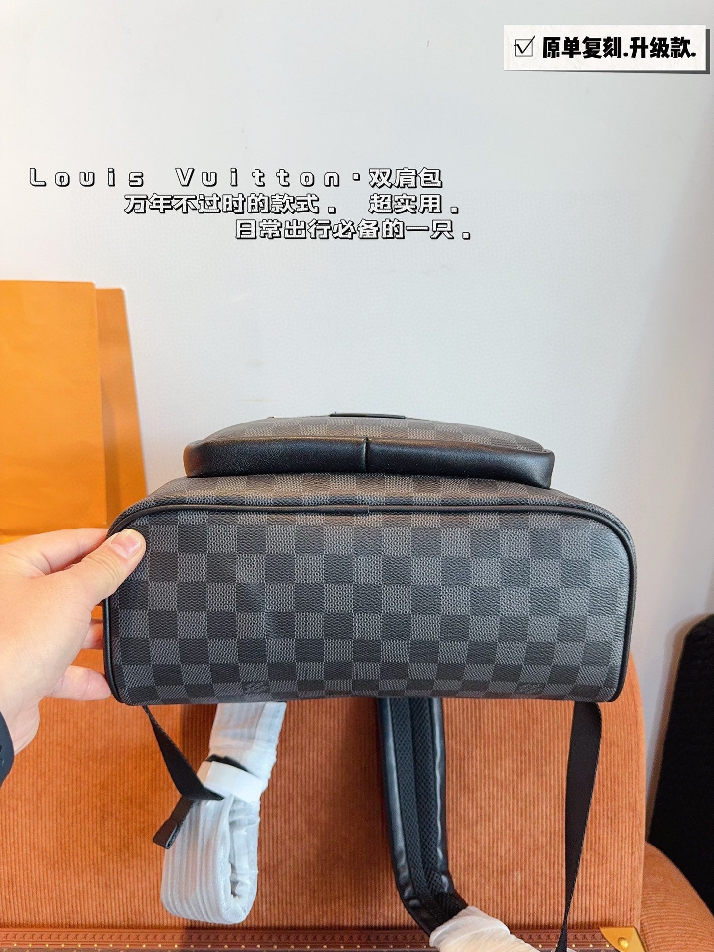 Louis new arrival Lv DISCOVERY men backpack bag size: 30*12*38cm
