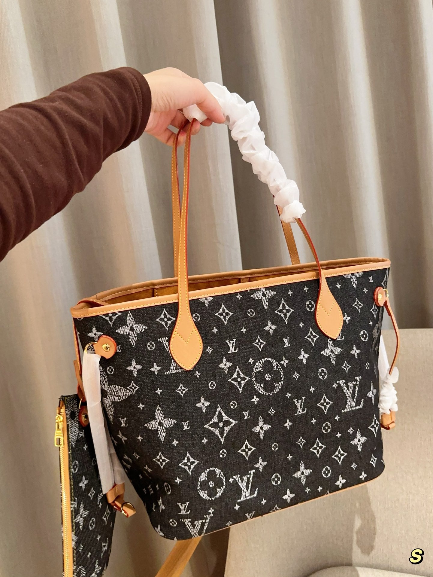 Louis new arrival neverfull bag size；32cm