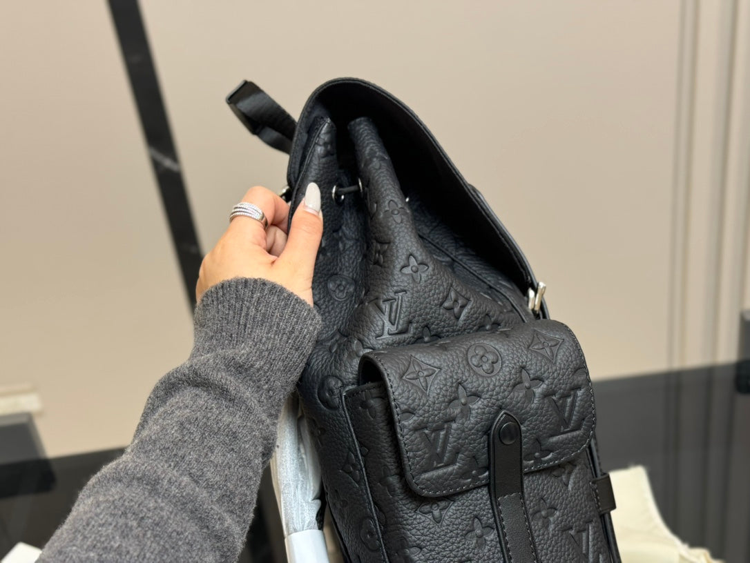 louis new arrival leather backpack bag size:33*43 cm