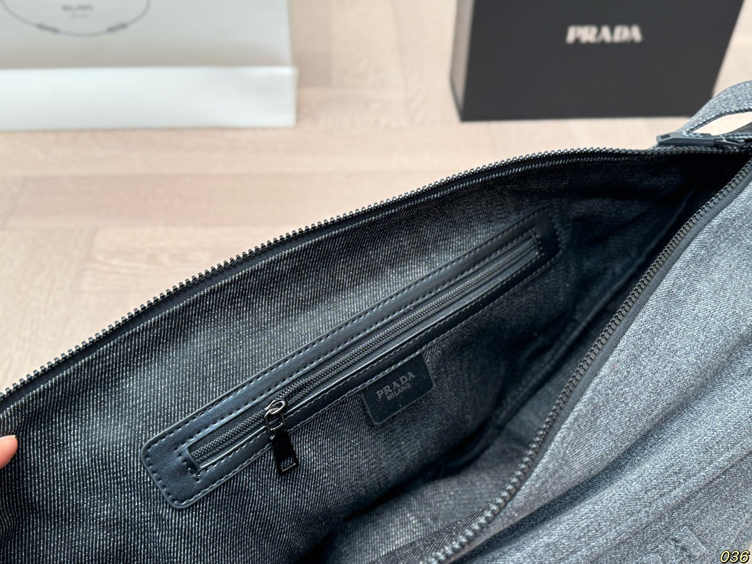 Pra new arrival denim crossbody bag size:50 * 29 cm