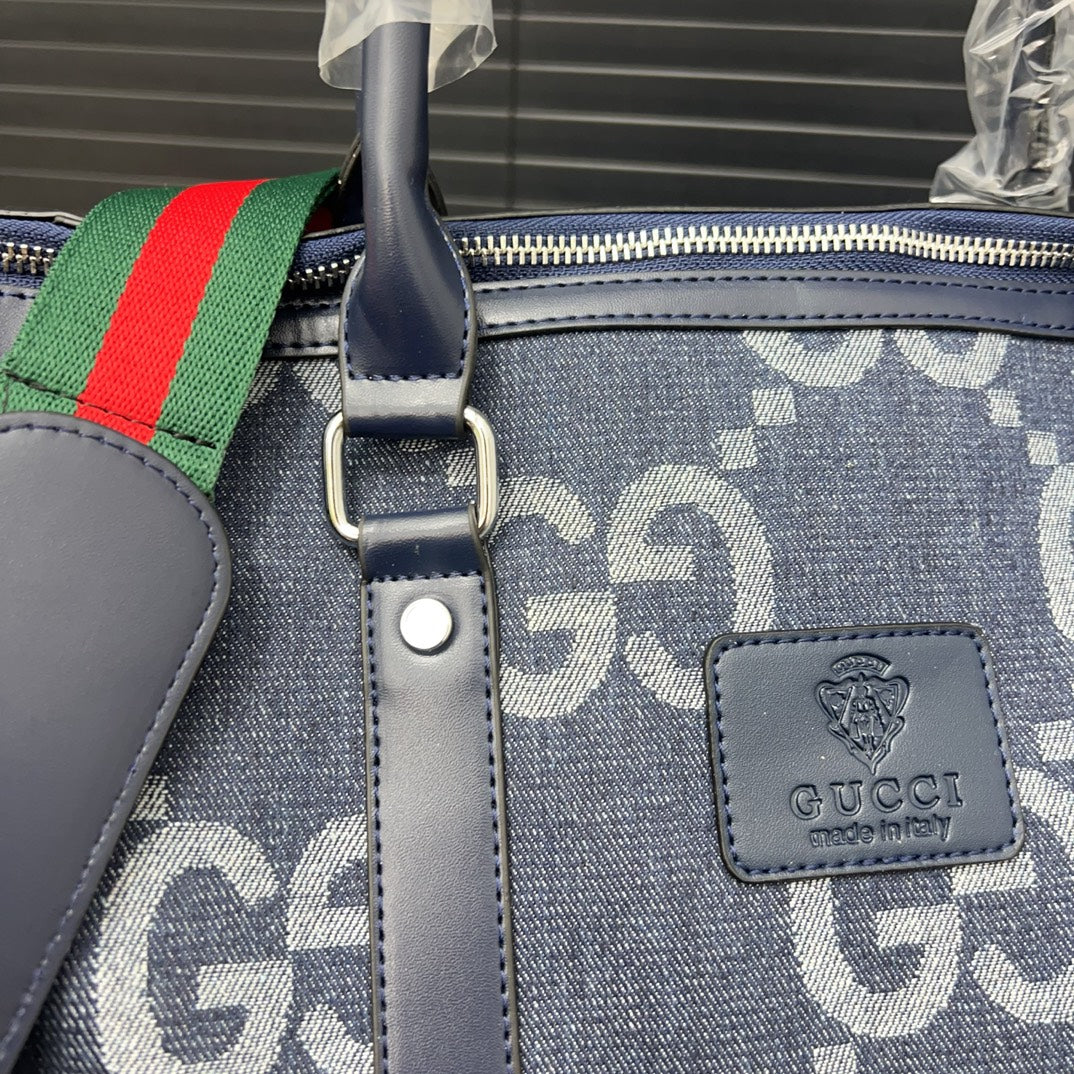 Gg new arrival denim travel bag size: 50*28 cm