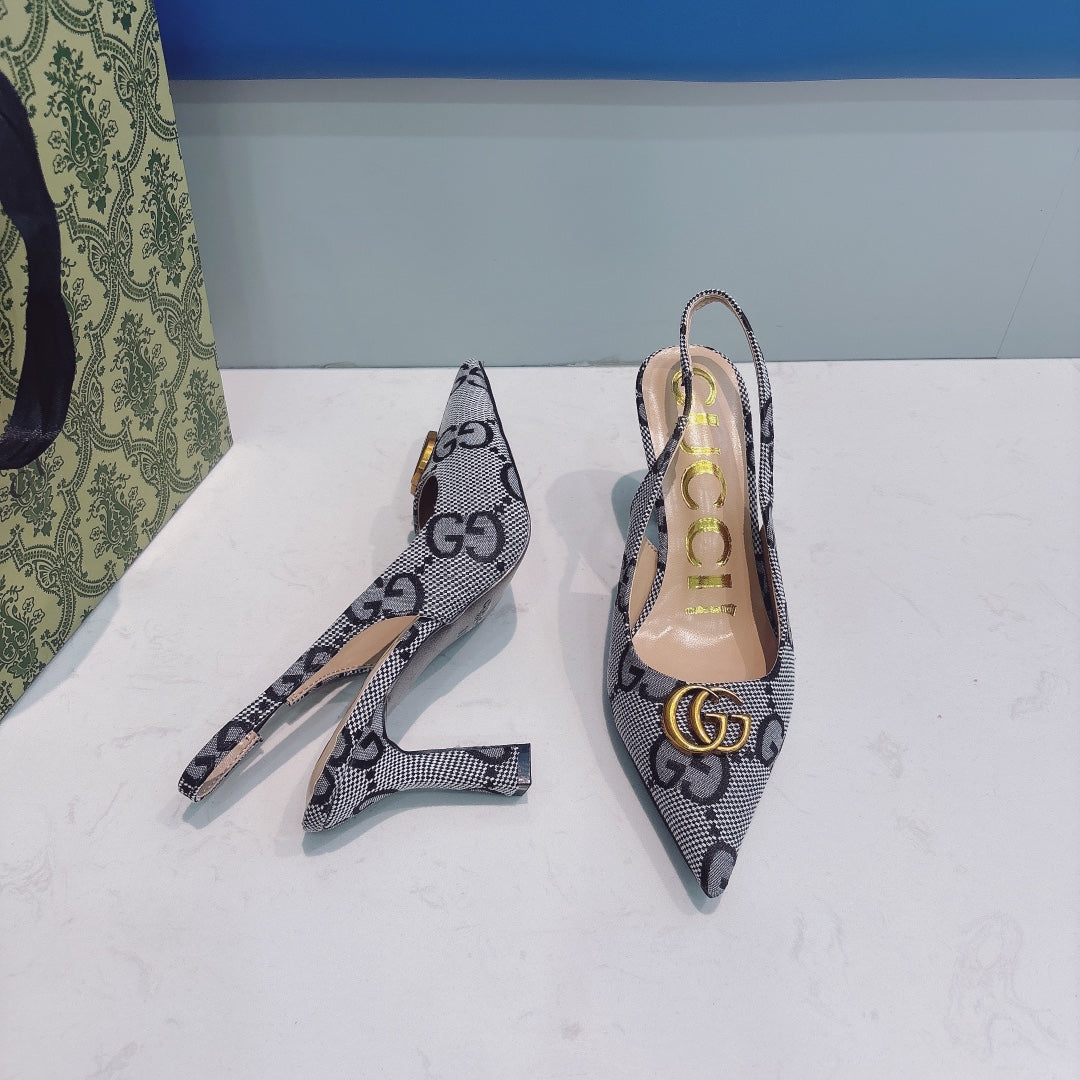 gg new arrival women shoes 0010 heels 7 cm