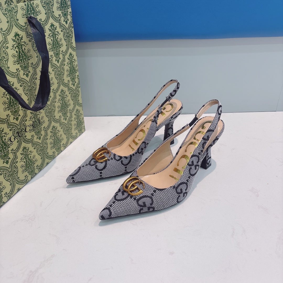 gg new arrival women shoes 0010 heels 7 cm