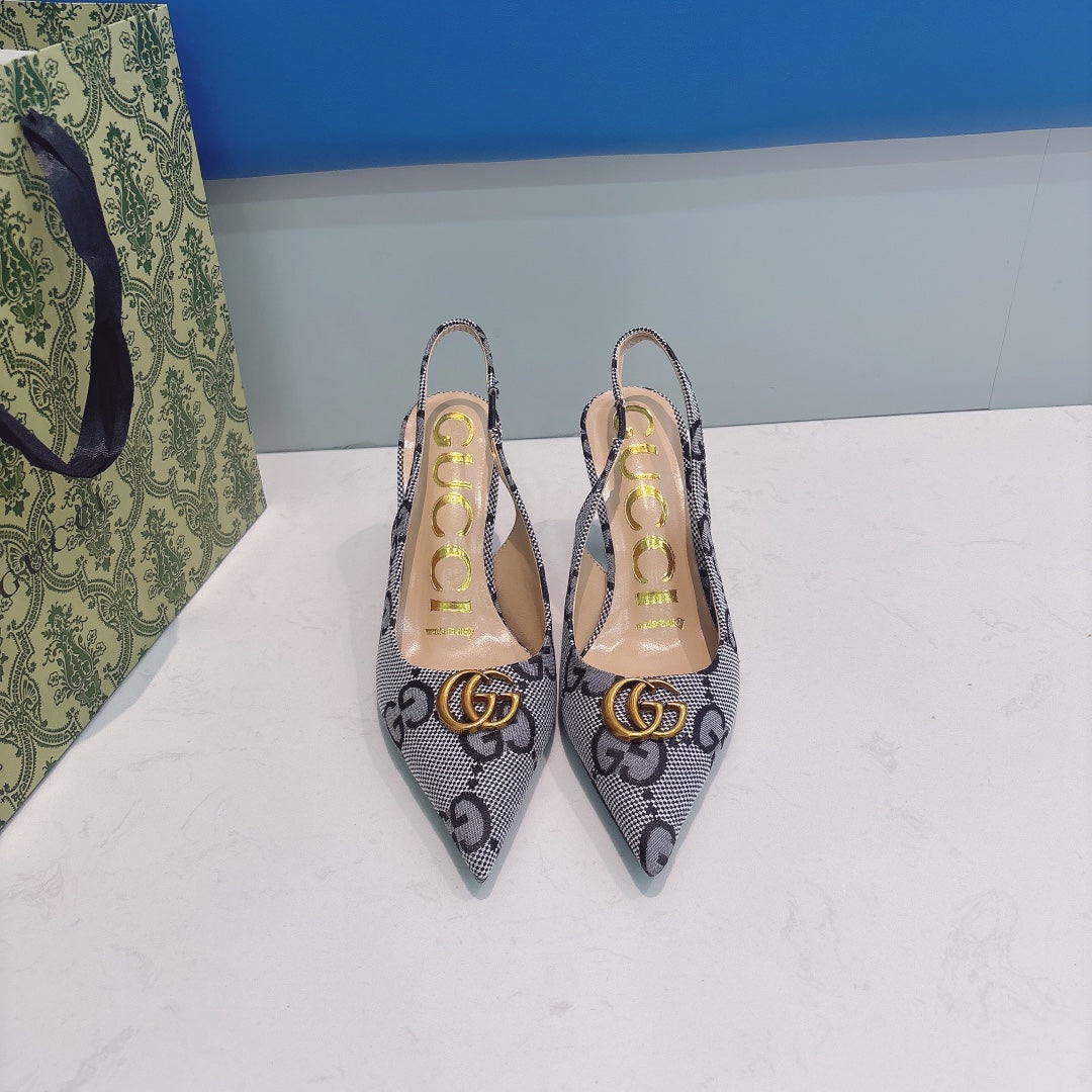gg new arrival women shoes 0010 heels 7 cm