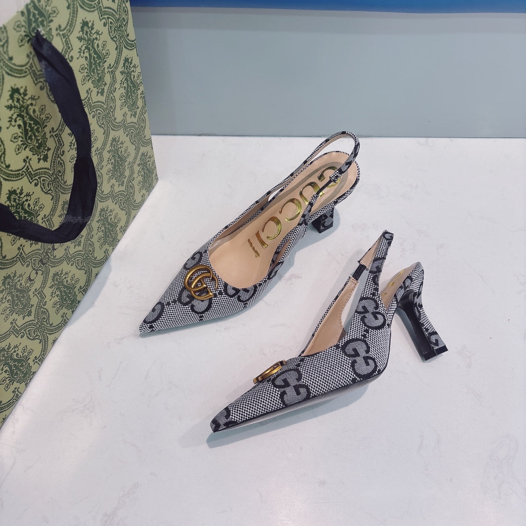 gg new arrival women shoes 0010 heels 7 cm