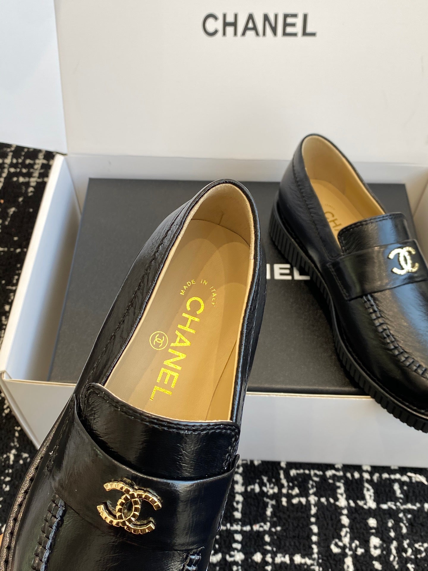 Cc new arrival 24ss women Loafers shoes