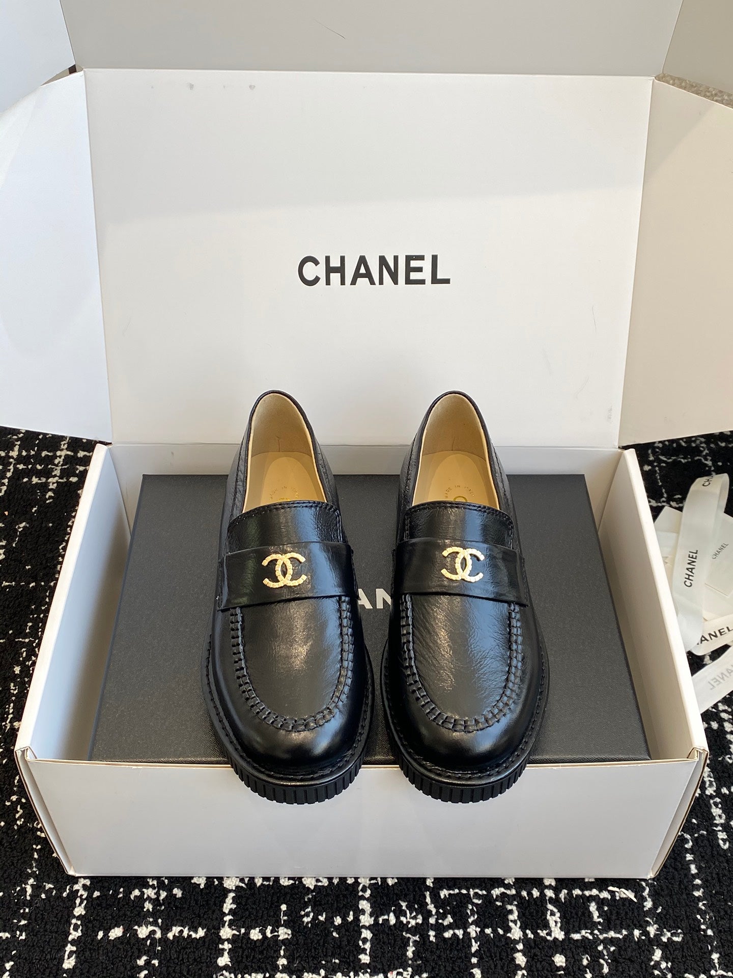 Cc new arrival 24ss women Loafers shoes