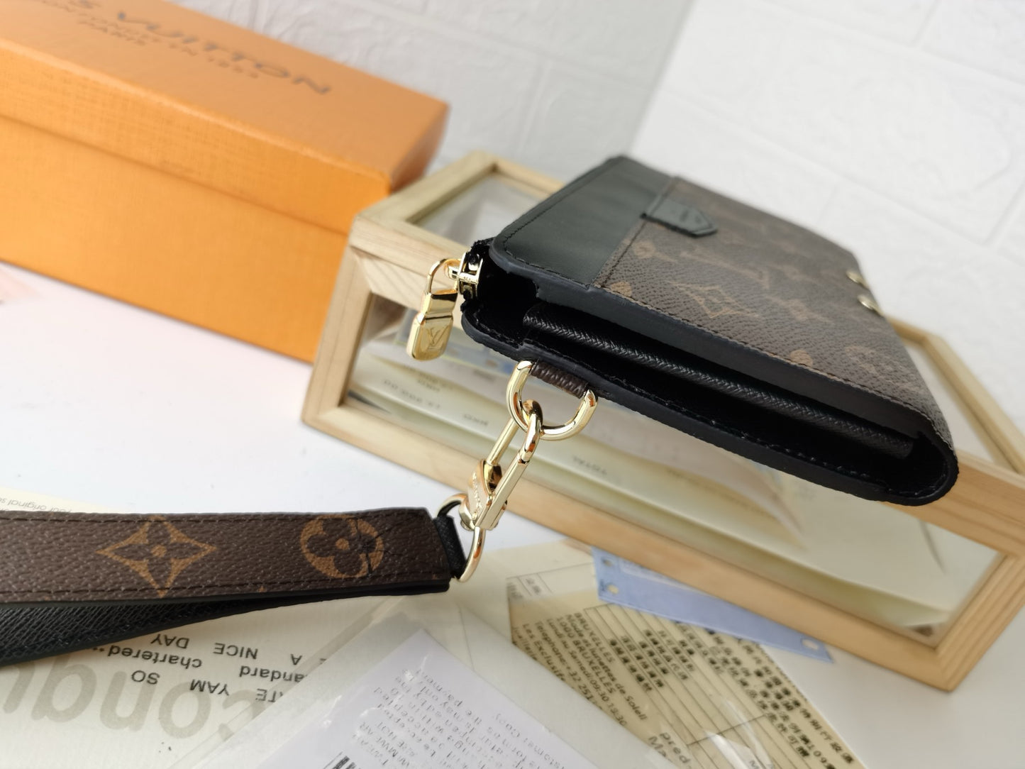 Louis new arrival Dragonne wallet 016 size: 19*11 cm