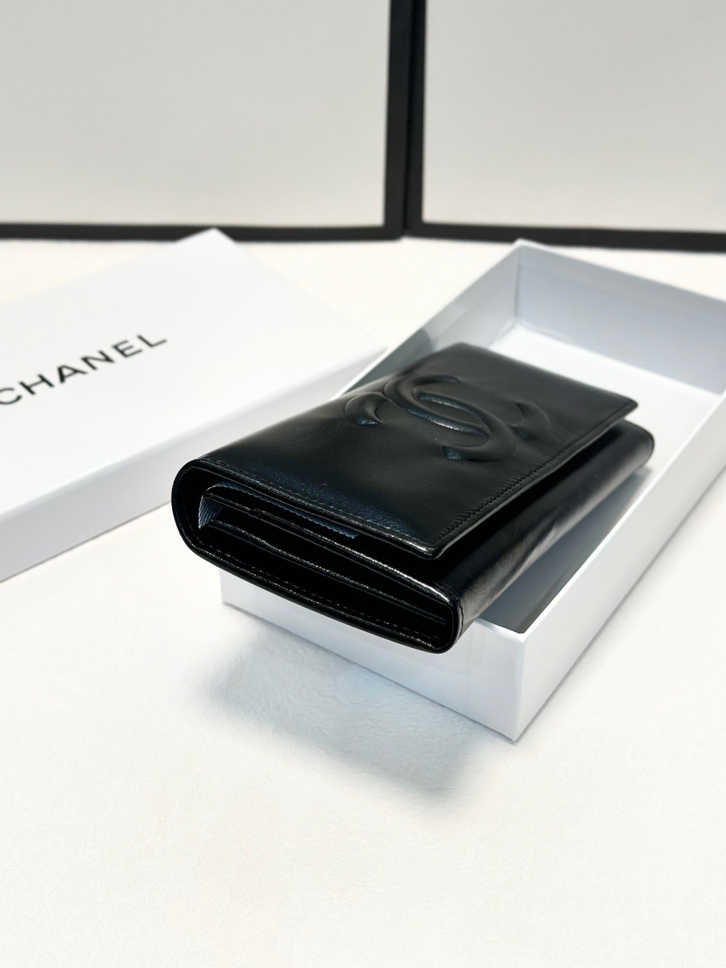 cc new arrival leather wallet size: 19*10 cm